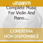 Complete Music For Violin And Piano (Mcaslan, Dussek) - Complete Music For Violin And Piano (Mcaslan, Dussek) cd musicale