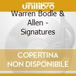 Warren Bodle & Allen - Signatures
