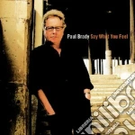 Paul Brady - Say What You Feel cd