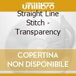 Straight Line Stitch - Transparency