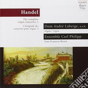 Georg Friedrich Handel - The Complete Organ Concertos 3 cd musicale di Handel george f.