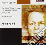 Ludwig Van Beethoven - The Final Piano Sonatas cd