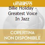 Billie Holiday - Greatest Voice In Jazz cd