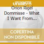 Orion Rigel Dommisse - What I Want From You Is Sweet cd