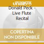 Donald Peck - Live Flute Recital cd