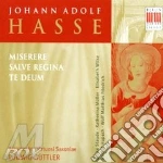 Johann Adolf Hasse - Miserere, Te Deum, Salve Regina cd