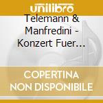 Telemann & Manfredini - Konzert Fuer Drei Trompet cd