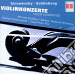 Igor Stravinsky / Arnold Schoenberg - Violin Concertos - C. Peter Flor cd