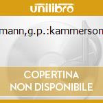 Telemann,g.p.:kammersonaten cd