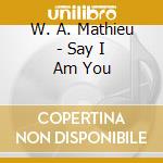 W. A. Mathieu - Say I Am You cd
