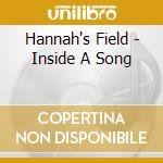Hannah's Field - Inside A Song cd musicale di Hannah*S Field