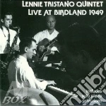 Lennie Tristano - Live At Birdland '49 cd