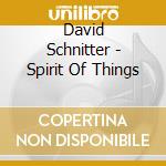 David Schnitter - Spirit Of Things cd musicale di David Schnitter