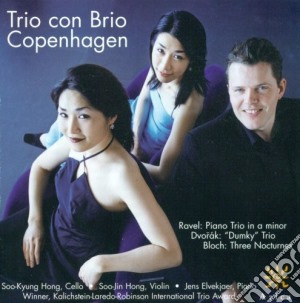 Trio Con Brio Copenaghen: Ravel / Dvorak / Bloch cd musicale