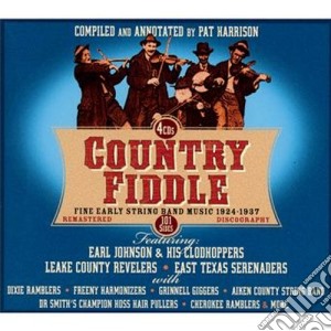 Country Fiddle - Fine Early String Band Music 1924/37 (4 Cd) cd musicale di Aa\vv Country Fiddle 1924/37