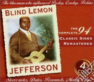 Blind Lemon Jefferson - Complete 94 Classic Sites (4 Cd) cd musicale di Blind lemon jefferso