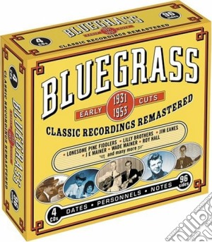 Bluegrass - Early 1931/1953 Cuts (4 Cd) cd musicale di V.a. bluegrass (4 cd