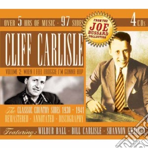 Cliff Carlisle - Volume 2 (4 Cd) cd musicale di Cliff carlisle (4 cd