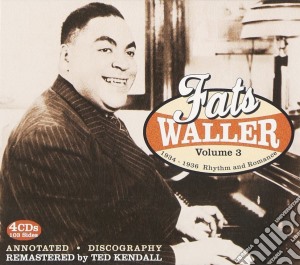 Fats Waller - Complete Recorded Works Vol 3 (4 Cd) cd musicale di Fats Waller