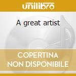 A great artist cd musicale di A life once lost
