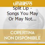 Split Lip - Songs You May Or May Not Have Heard cd musicale di Split Lip