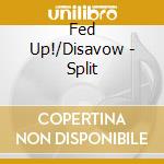 Fed Up!/Disavow - Split cd