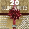 20 Holiday Christmas Favorites cd
