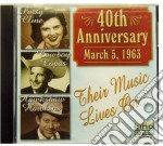 Patsy Cline, Cowboy Copas, Hawkshaw Hawkins - 40Th Anniversary