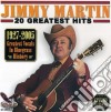 Jimmy Martin - 20 Greatest Hits cd