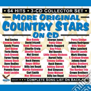 More Original Country Stars On CD / Various cd musicale