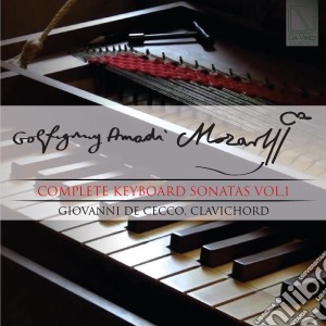 Wolfgang Amadeus Mozart - Complete Keyboard Sonatas Vol. 1 cd musicale di De cecco giovanni