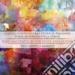 Rare Masterpieces For Flute And Guitar: Carulli, Castelnuovo-Tedesco, Paganini, Pujol, Rodrigo, Villa-Lobos