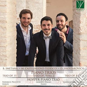 Hopper Piano Trio: Piano Trios - Smetana / Castelnuovo-Tedesco / Shostakovich cd musicale di Hopper Piano Trio: Piano Trios
