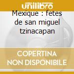 Mexique : fetes de san miguel tzinacapan cd