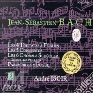 Toccate e fughe, concerti, corali schubl cd musicale di Johann Sebastian Bach
