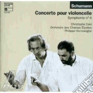 Concerto x vlc op.129, sinfonia n.4 op.1 cd musicale di Schumann