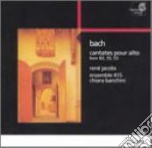 Johann Sebastian Bach - Cantate Pour Alto cd musicale di Johann Sebastian Bach