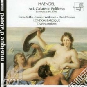 Acis, galatea e polifemo (serenata a 3), cd musicale di Handel georg friedri