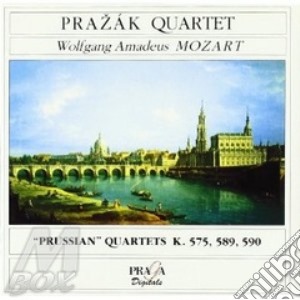 Prazak Quartet - Quartett Nr21 Kv575, Nr22 Kv589, Nr23 Kv590 cd musicale di Wolfgang Amadeus Mozart