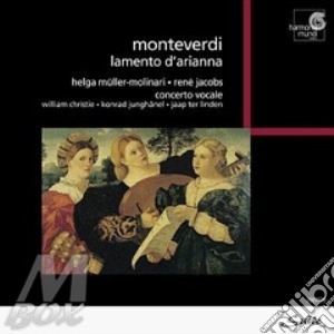 Lamento d'arianna, madrigali dai libri v cd musicale di Claudio Monteverdi