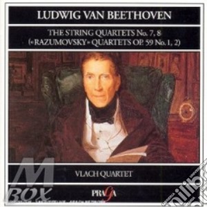 Quartetto x archi n.7, n.8 (nn.1 e 2 op. cd musicale di Beethoven ludwig van