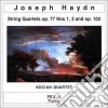 Joseph Haydn - Quartetto Per Archi N.1 E N.2 Op.77, Op.10, Op.103 cd