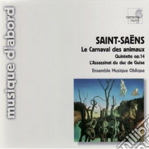 Camille Saint-Saens - Le Carnaval Des Animaux, Quintetto Op.14, l'Assassinat Du Duc De Guise cd musicale di Camille Saint-saËns
