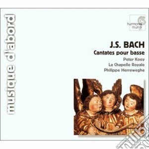 Johann Sebastian Bach - Cantate Per Basso Bwv 82, 56, 158 cd musicale di Johann Sebastian Bach