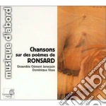 Chansons su poemi di ronsard cd
