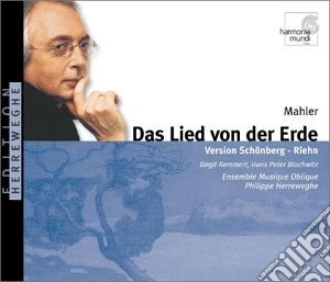 Gustav Mahler - Das Lied Von Der Erde (trascr. Per Orchestra Di Schonberg E Riehn) cd musicale di Gustav Mahler