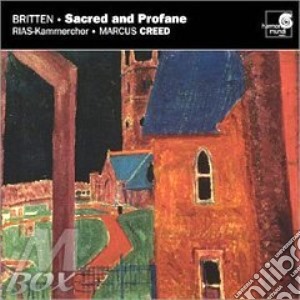 Benjamin Britten / Ralph Vaughan Williams - Sacred And Profane Op.91, Inno A S.Cecilia Op.27 cd musicale di Benjamin Britten