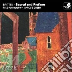 Benjamin Britten / Ralph Vaughan Williams - Sacred And Profane Op.91, Inno A S.Cecilia Op.27 cd