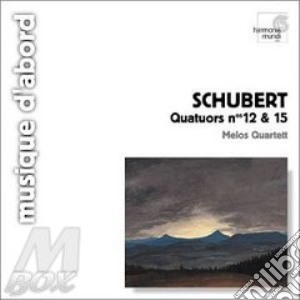 Quartetto n.12 d 703(quartettsatz), n.15 cd musicale di Franz Schubert