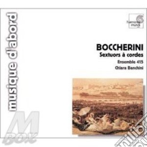 Sestetto n.1, 2 e 3 op.23 cd musicale di Luigi Boccherini